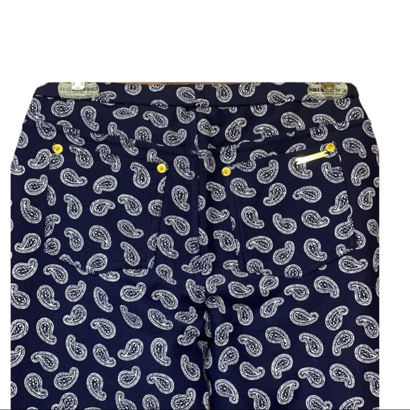 SzS Michael Kors Paisley Print Leggings NWOT - Picture 3 of 5